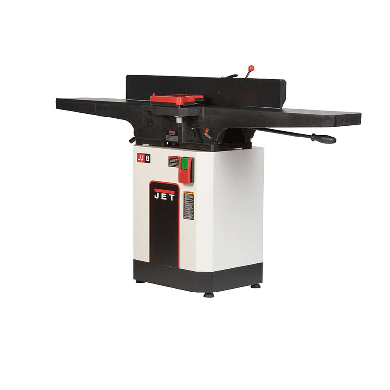 Jet Black 8" Helical Head Jointer 2HP, 1PH, 230V (JWJ-8HH-BLK)